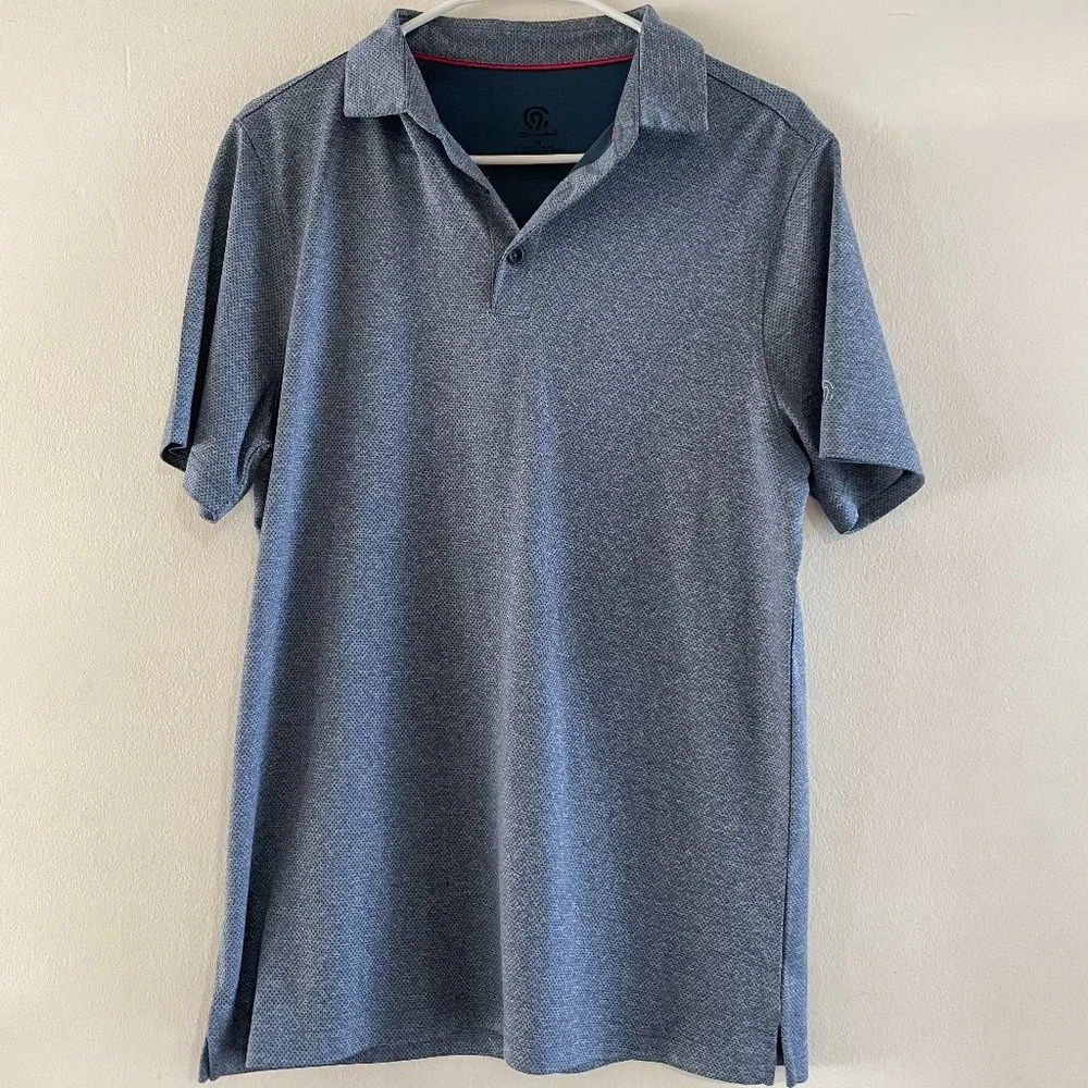 Champion Blue Polo Shirt - Size M - Picture 1 of 4